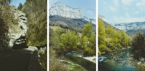 paysage montagne rivière vercors